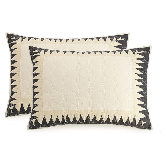 JUNGALOW by Justina Blakeney Soleil Pillow Sham Pair - Standard Size, Set of 2 - Picture 1 of 4